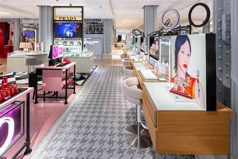 Prada opens new beauty counter at La Samaritaine Paris Pont 